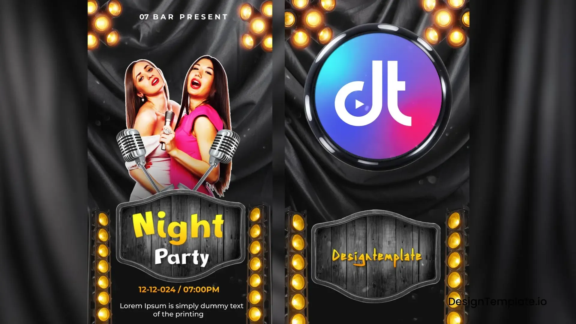 Nightclub Party Flyer Instagram Story